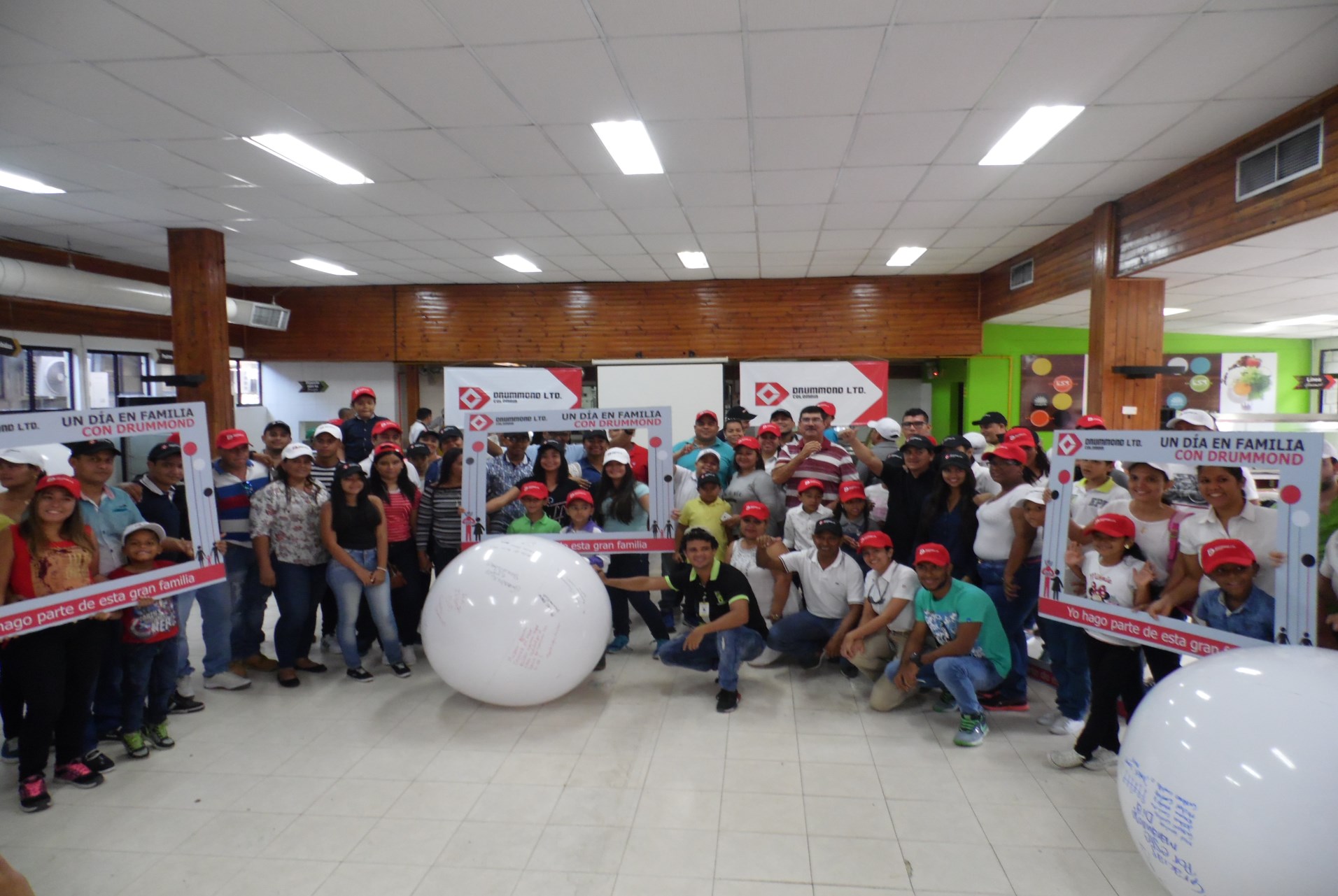 22 familias del turno B disfrutaron de “Un Día en Familia con Drummond”